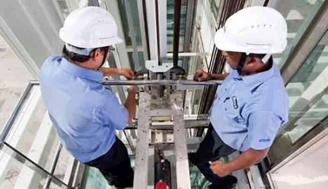 بازار کار تعمیرات آسانسور