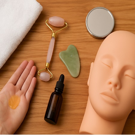چگونه با ماساژ صورت را لاغر کنیم؟