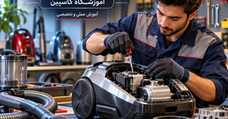 دوره تعمیرات جاروبرقی در تبریز 100 - کاسپین