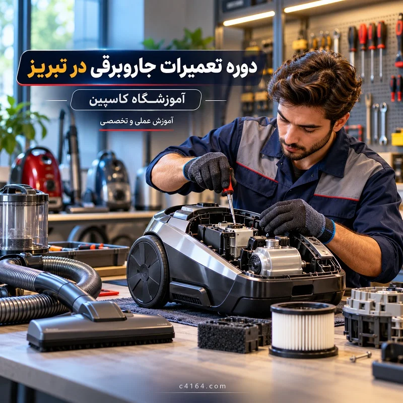 دوره تعمیرات جاروبرقی در تبریز 100 - کاسپین
