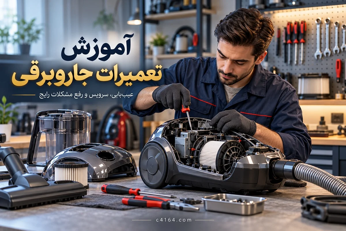 آموزش تعمیرات جاروبرقی در تبریز-آموزشگاه کاسپین
