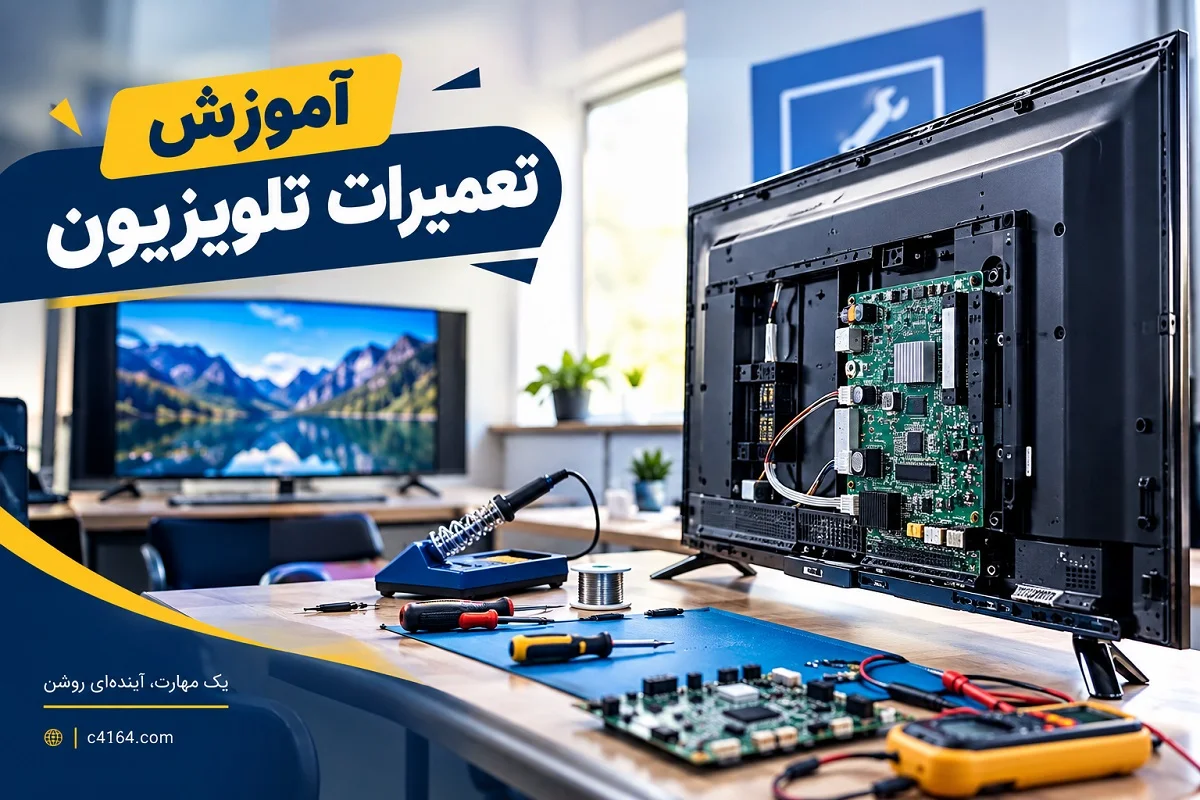 آموزش تعمیرات تلویزیون در تبریز-آموزشگاه کاسپین