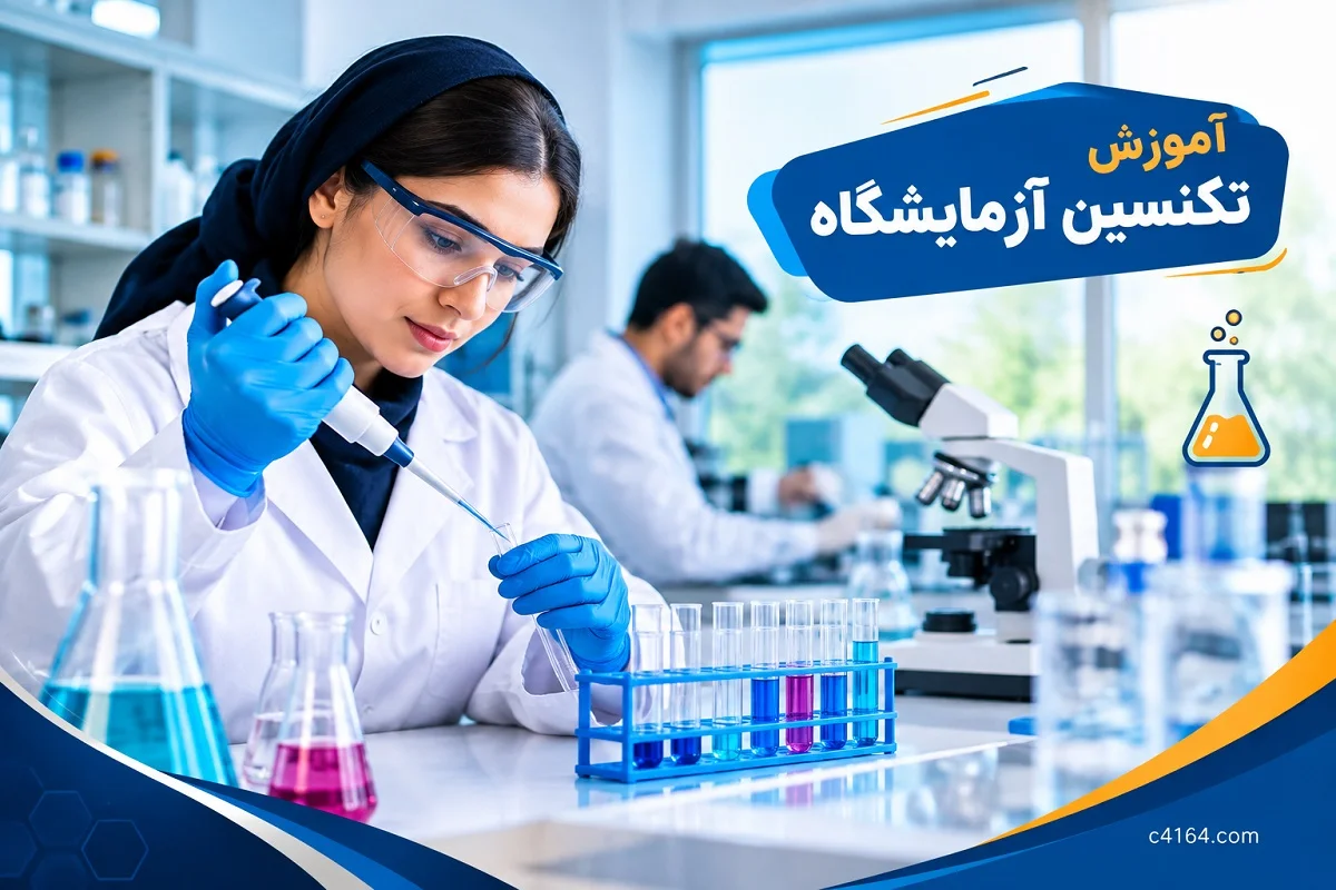 آموزش تکنسین آزمایشگاه در تبریز-آموزشگاه کاسپین