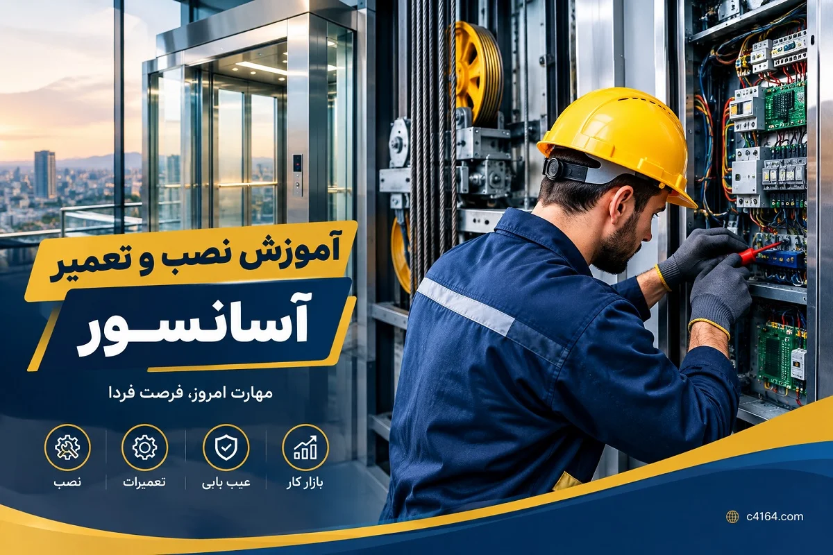 آموزش نصب و تعمیر آسانسور در تبریز-آموزشگاه کاسپین