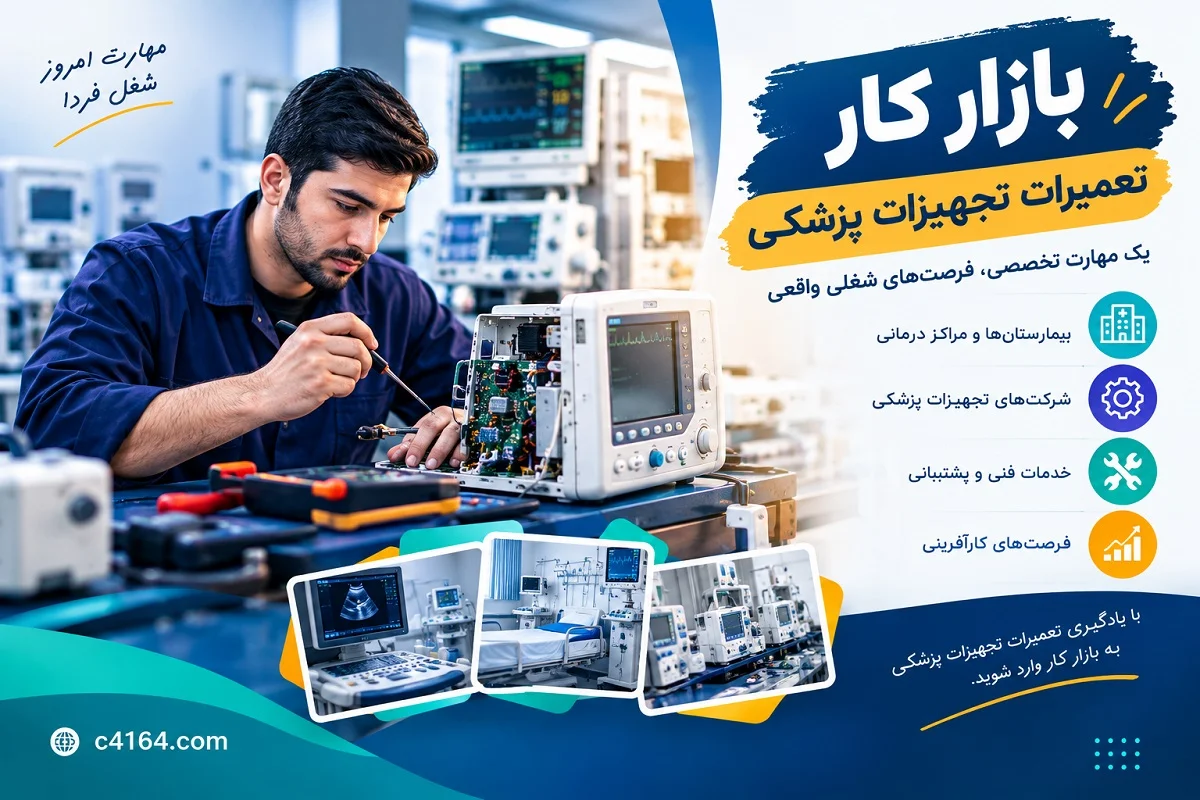 بازار کار تعمیرات تجهیزات پزشکی