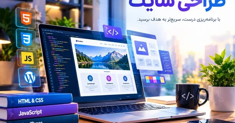 مدت زمان یادگیری طراحی سایت | آموزشگاه کاسپین