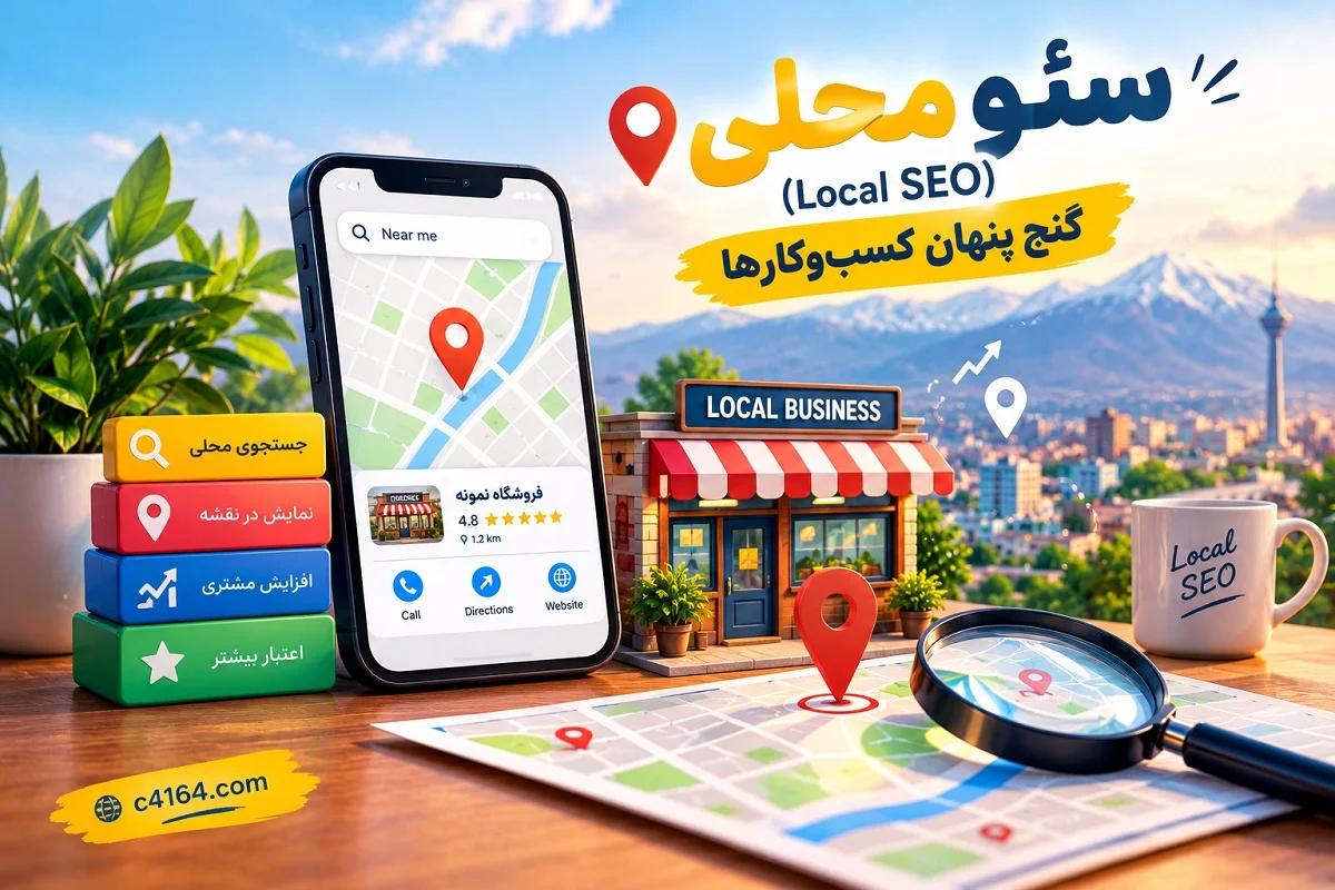 سئو محلی (Local SEO) - گنج پنهان کسب_وکارهای تبریز
